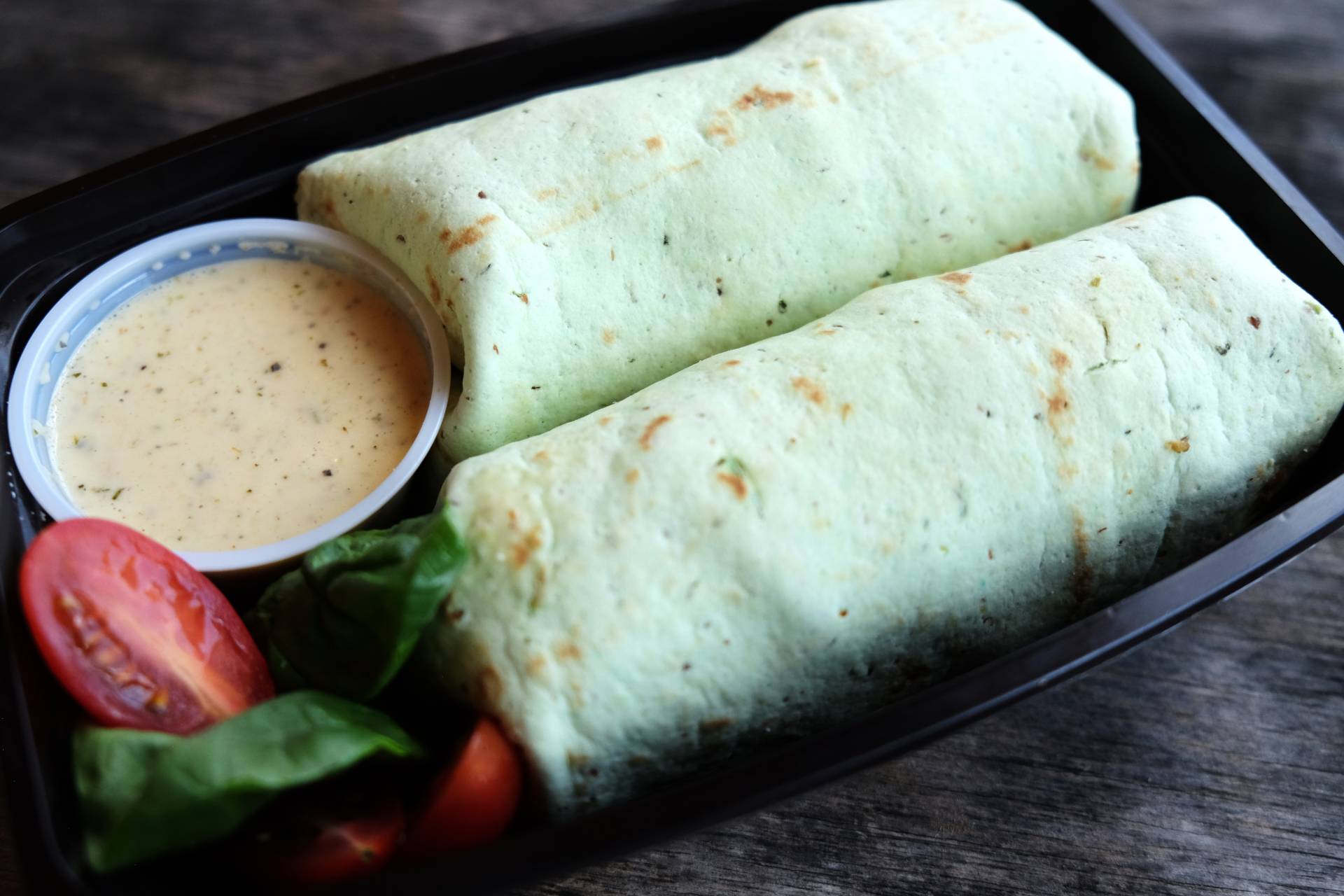 Mediterranean Chicken Wrap