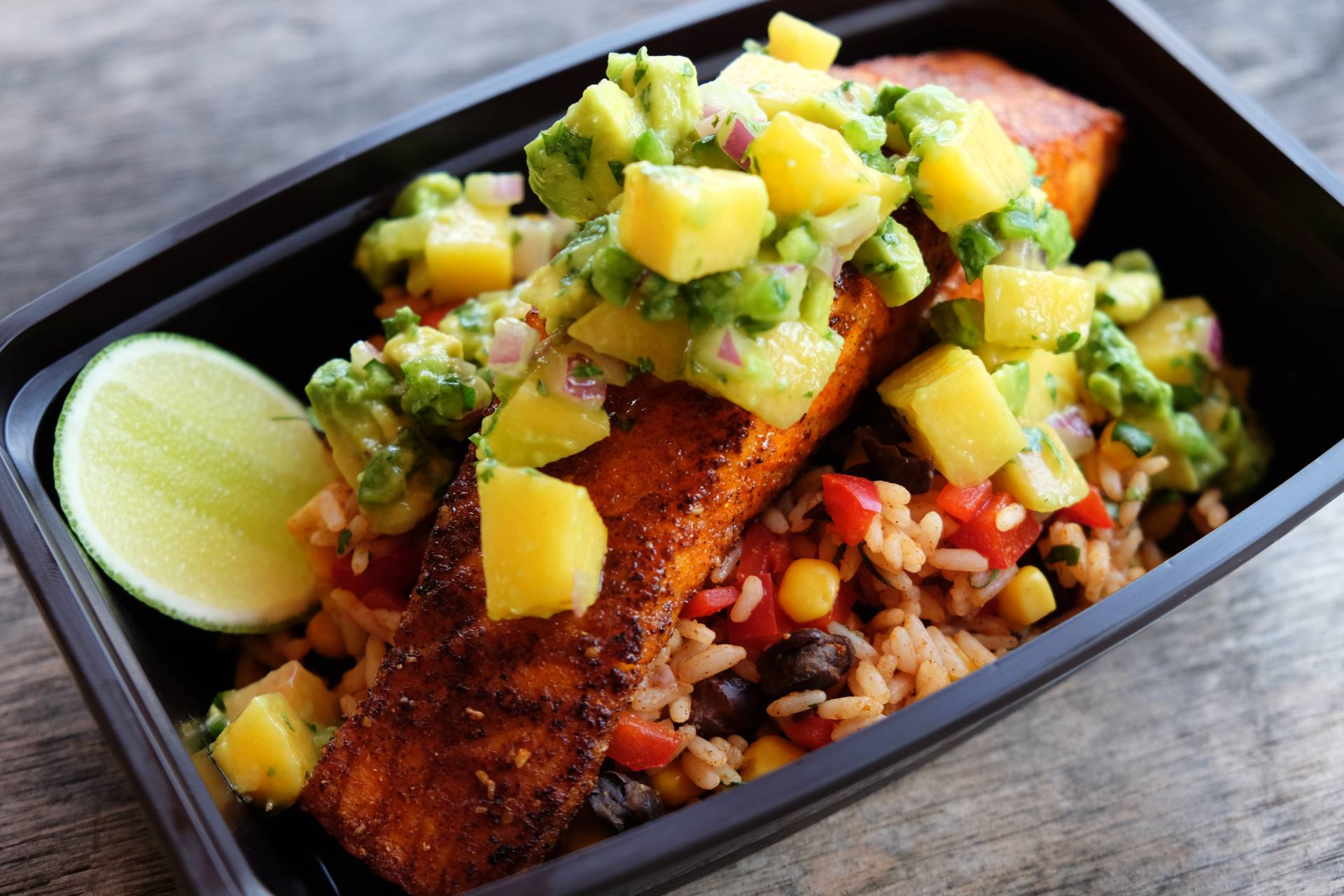 Seared Southwest Salmon