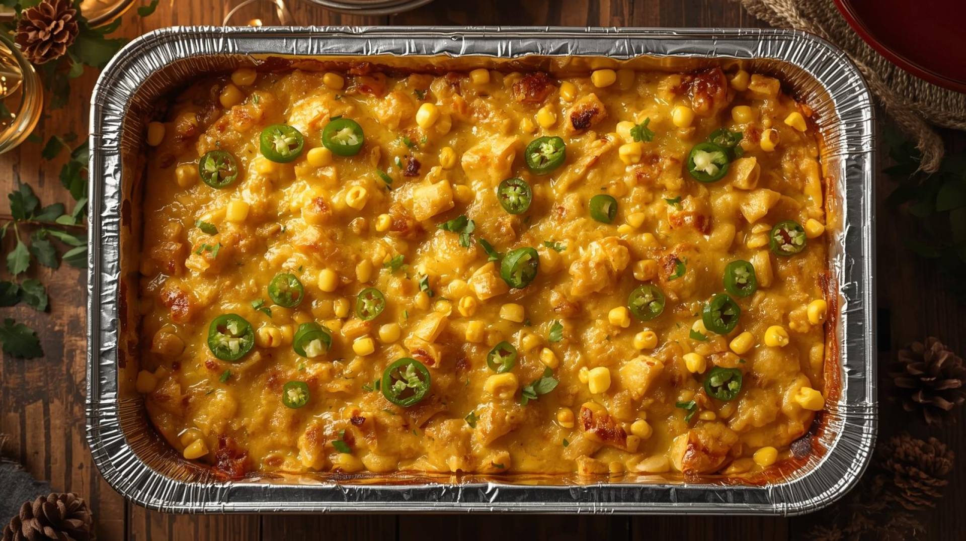 Green Chili Corn Casserole