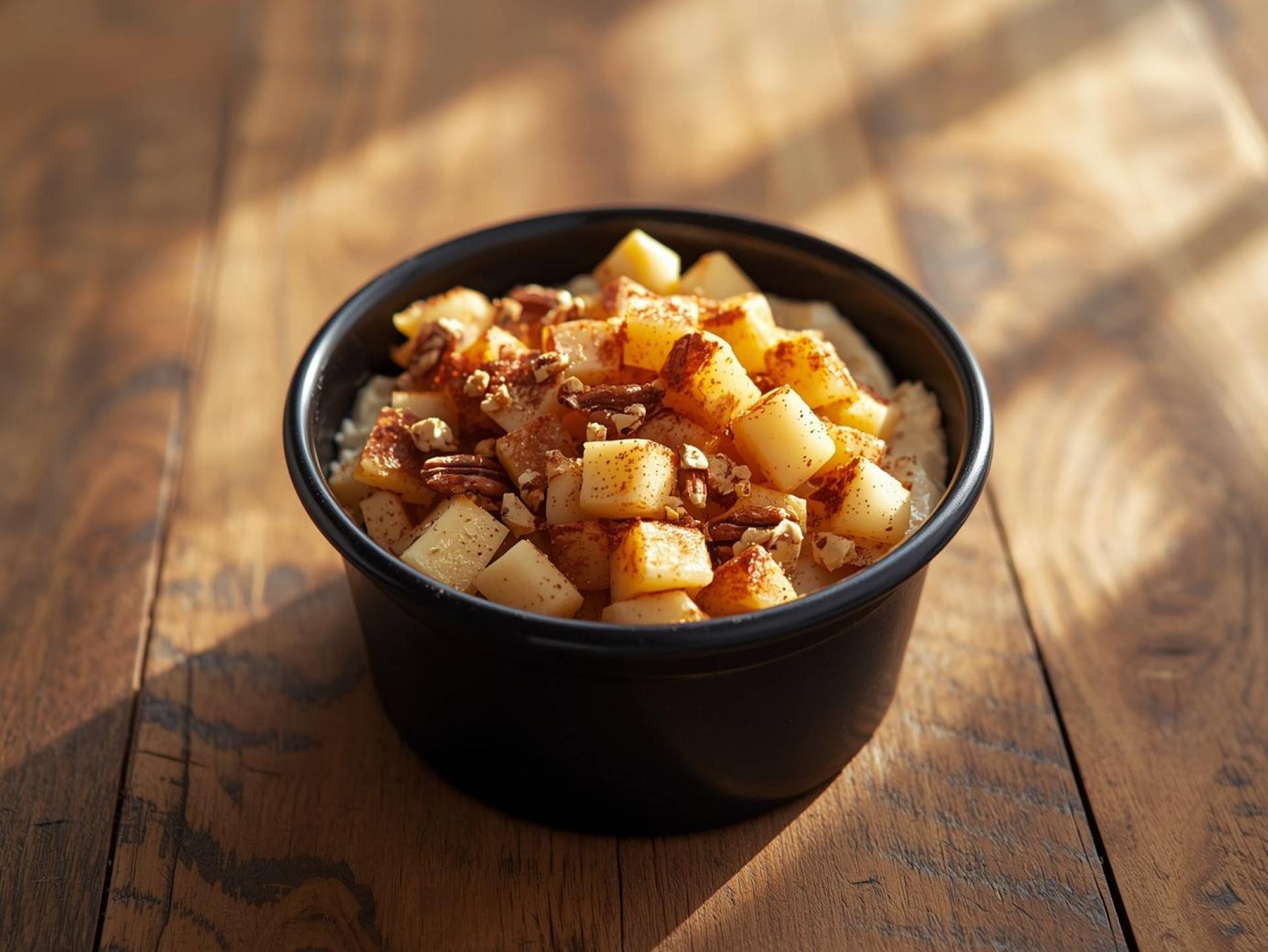 Apple Cheesecake Breakfast Bowl